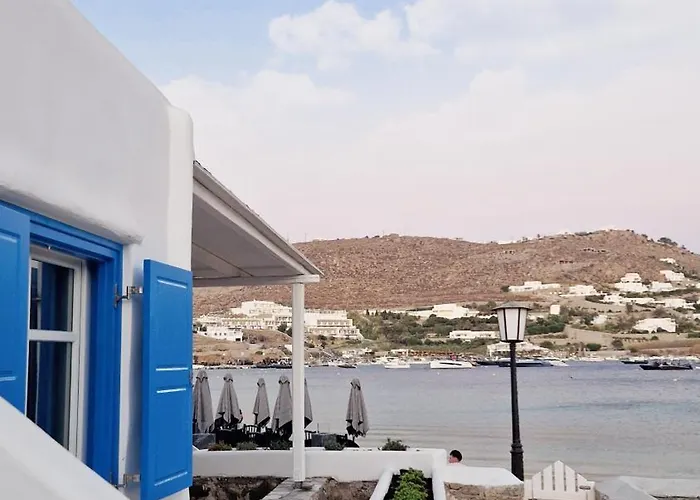 Апартаменты Absolute Water Front Properties By Blue Waters Mykonos